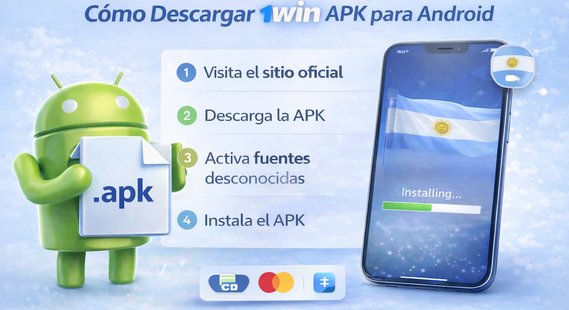Descargar 1win APK para Android: guía paso a paso de instalación Instalación app 1win en Android - proceso completo en 5 minutos