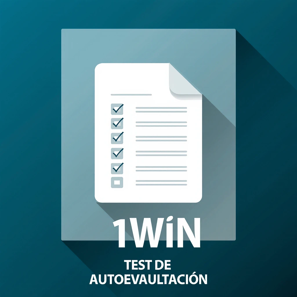 Test de Autoevaluación 1Win — juego responsable Autoevaluación en 1Win Argentina: cuestionario de detección temprana y guía de interpretación