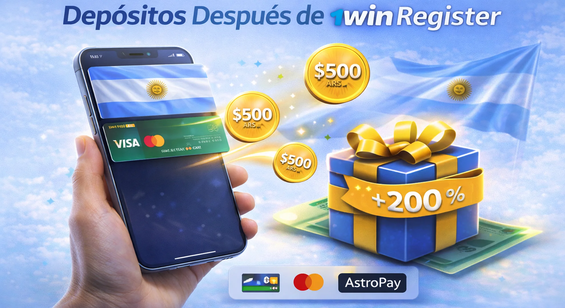 Métodos de depósito 1win - bono 200% automático primer depósito