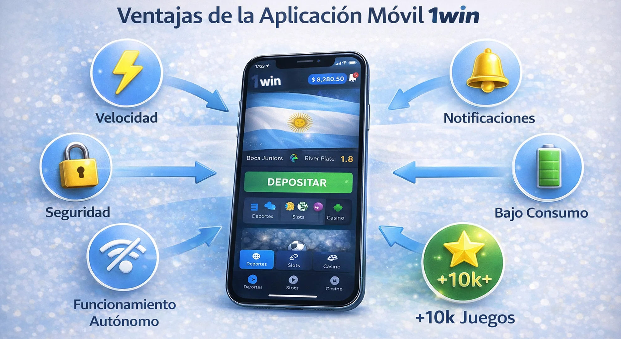 Beneficios de usar la aplicación móvil 1win vs navegador web